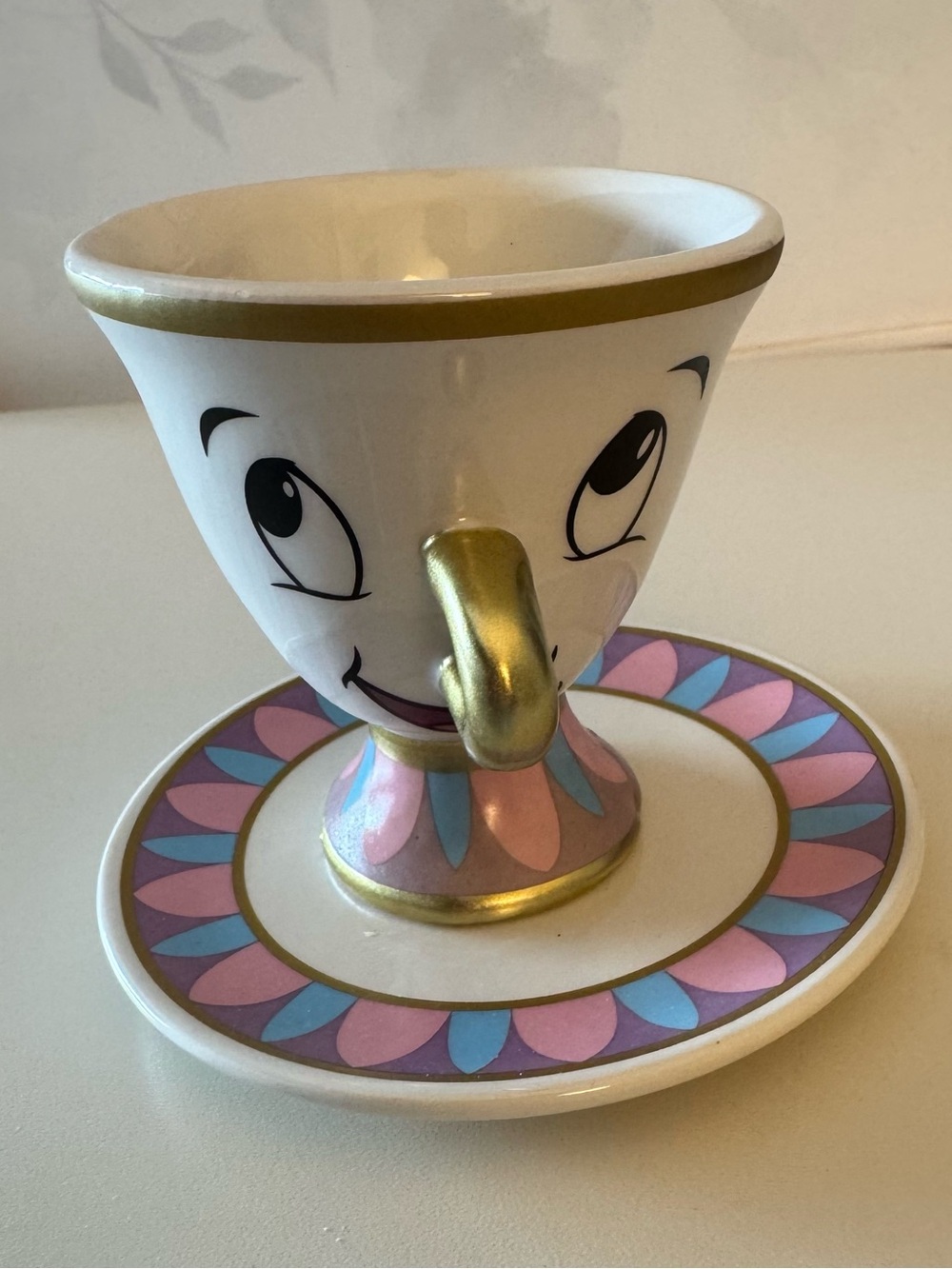 Disney Beauty and the Beast Chip Teacup & Saucer Collectible
